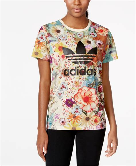 adidas blumen damen shirts|adidas dresses for women.